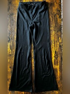 Reflex 90 Degree Girls Black Active Flare Pants size 12